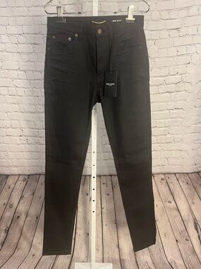NWT**  Saint Laurent Paris black denim jeans